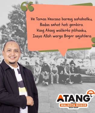 Atang Trisnanto - Calon Walikota Bogor 2024